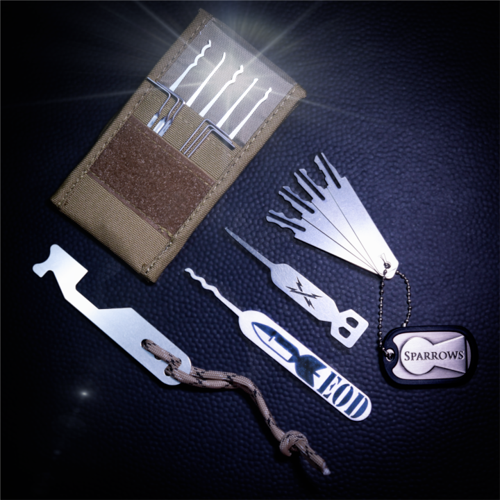 THE EOD Lock Pick Kit for EOD Professionals | Sparrows Lock Picks