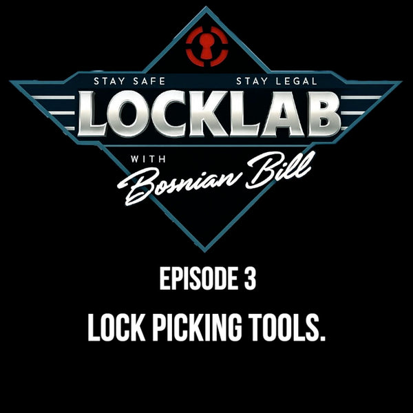 3 Bosnian Bills Lock Picking Tools