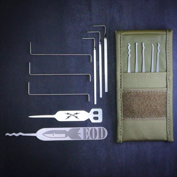 EOD Lock Pick Set with Case