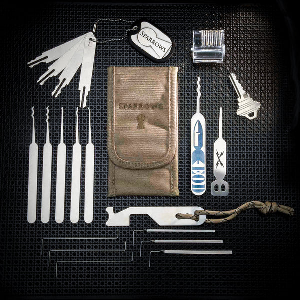 EOD Lock Picks with Training Lock