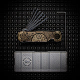 Mayan Laser Engraved Folder