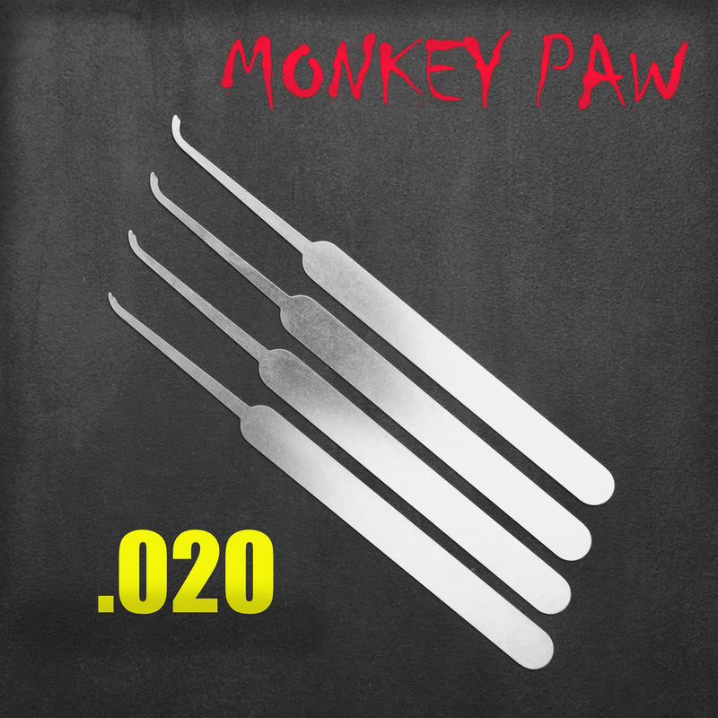 Monkey Paw Set .020 Lock Picks