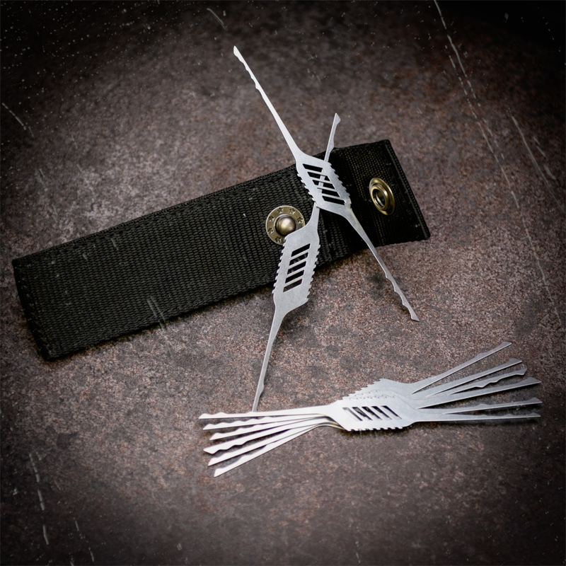 DARK XXX Lock Picks with Case