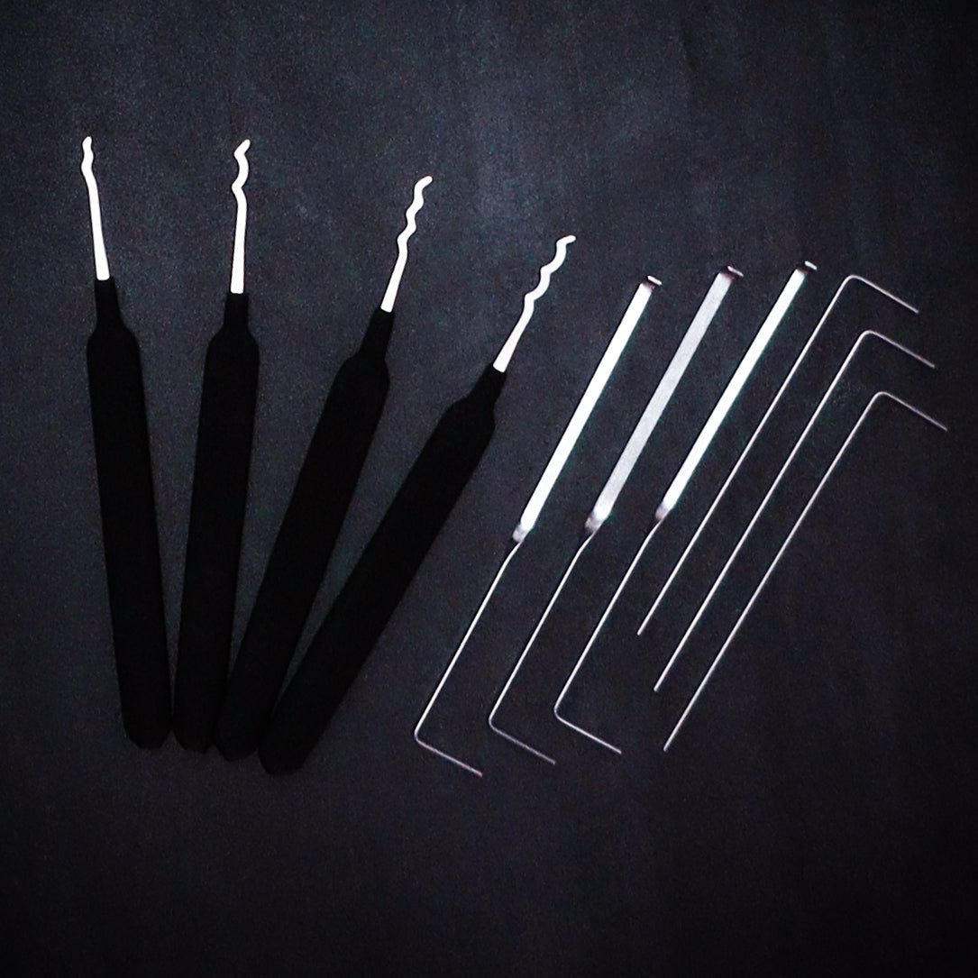 Lock Rocker Picks Rakers 10 Piece Lock Pick Set | Sparrows Lock Picks – SPARROWS Lock Picks