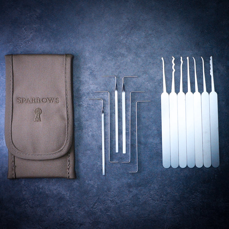Tuxedo set lock picking set