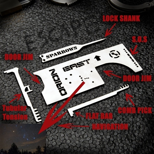 The ORION Lock Pick Card | Sparrows Lock Picks – SPARROWS Lock Picks