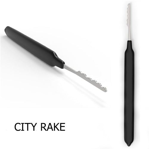 City Rake 0.015 Thick with Metal Handle