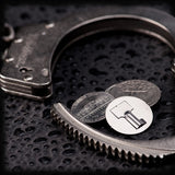 Covert Coin Handcuff Key