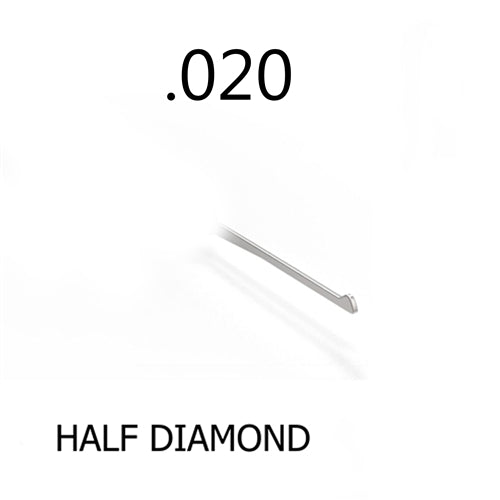 Half Diamond 0.020 Thick with Metal Handle