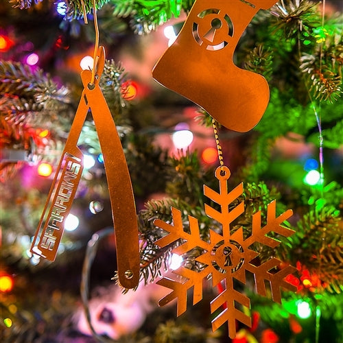Sparrows Christmas Ornaments .025 Thick