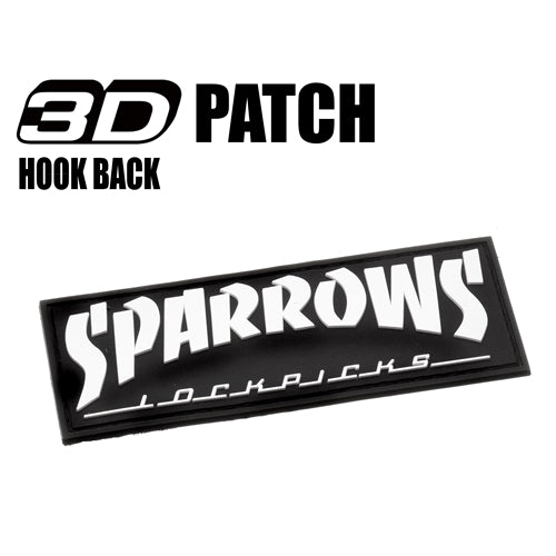Sparrows Lock Picks Hook Backed 3D Morale Patch