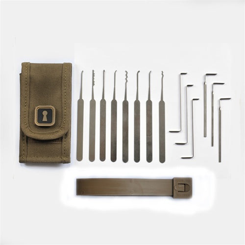 SF Edition Sentry Lock Pick Set - Coyote | Sparrows Lock Picks ...