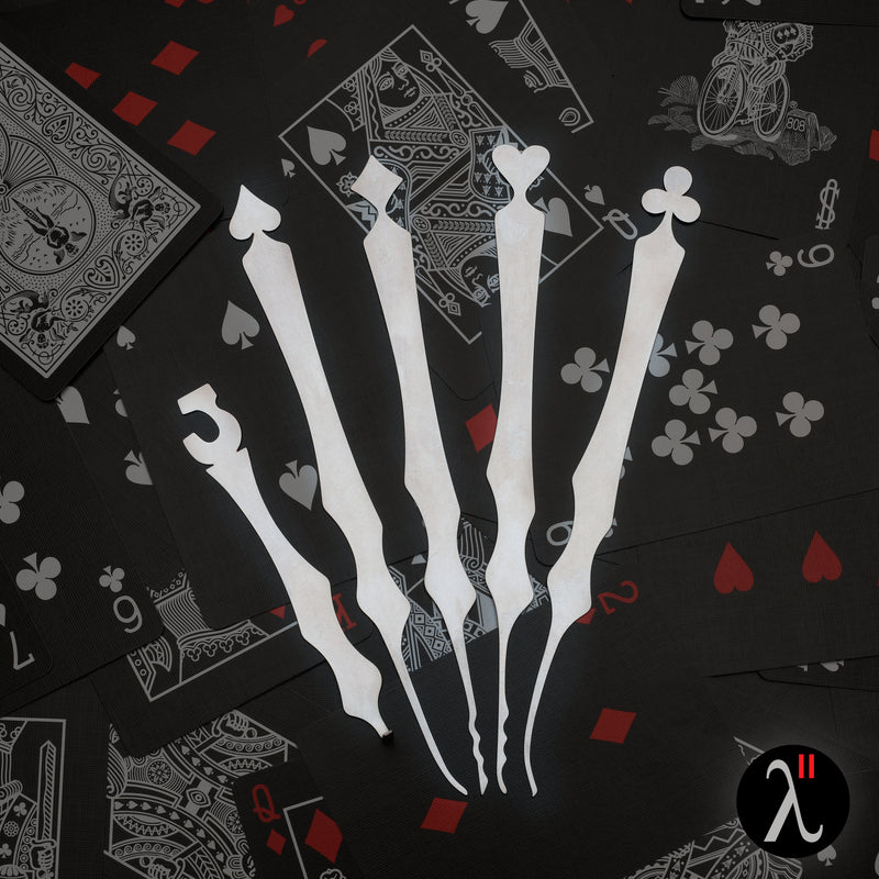 Vegas Lock Pick Set shape club heart diamond