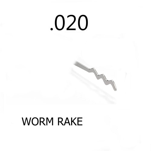 Sparrows Worm Rake 0.020 Thick